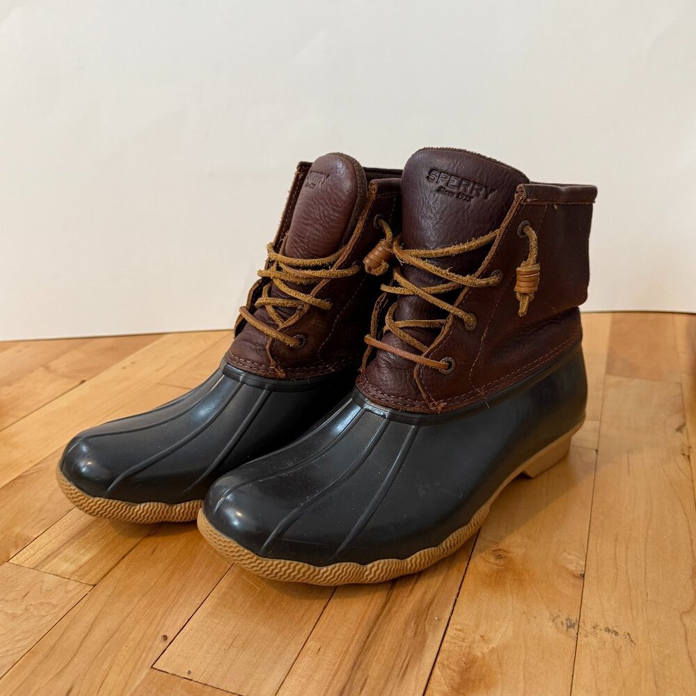 Sperry Saltwater Duck Boots‎ Women's Size 9.5 - Picture 2 of 8